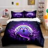 Decoratieset met Spookthema voor Halloween Meerdere Maten Slaapkamer voor Kinderen en Volwassenen Prachtig 3-delig Beddengoed Set, Cadeau