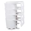 4Pcs Poolside Cup Holders Multi-Purpose No-Spill Cup Holder Multifunctional Cups Organizer for Swimming Pool And Hot Tub
