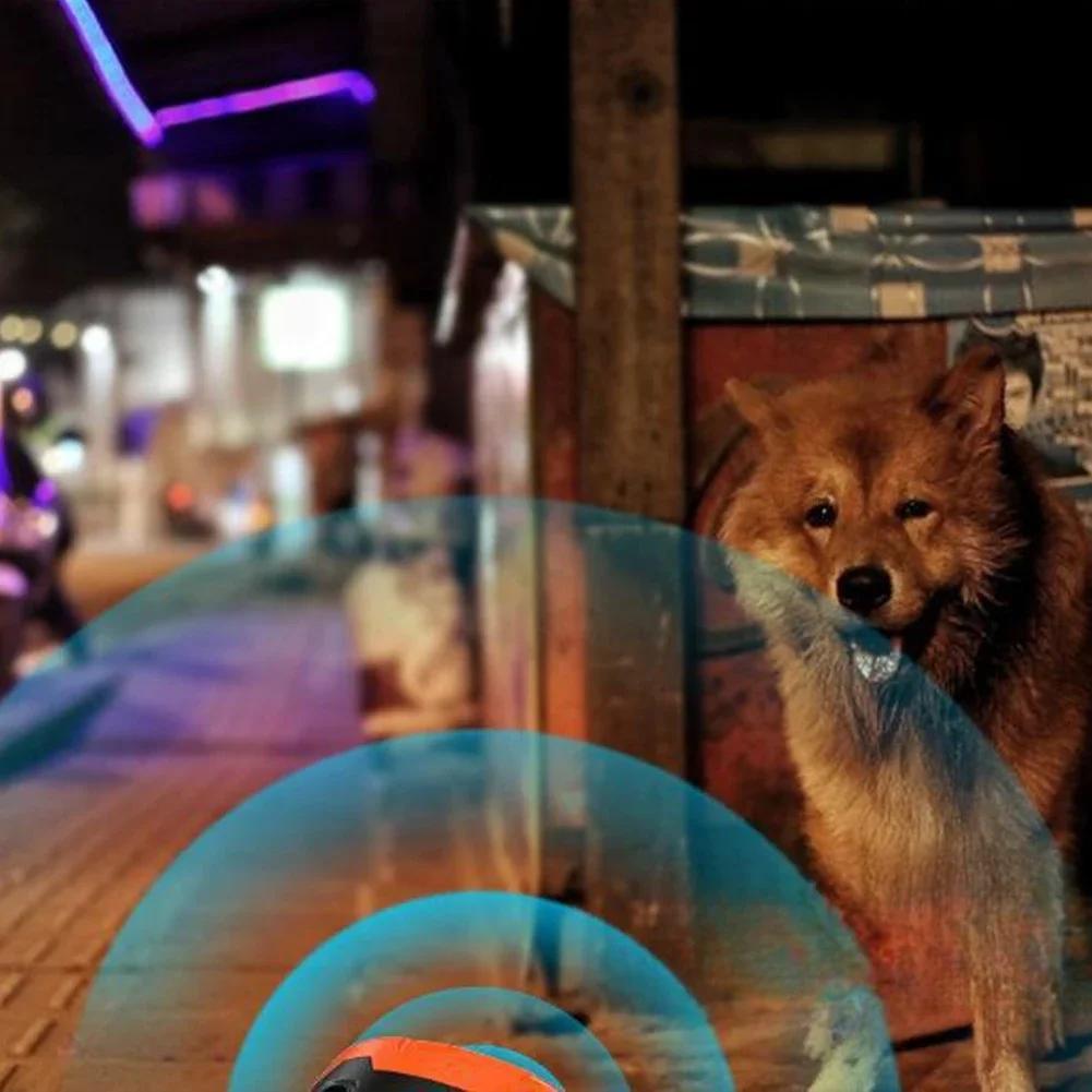 2026 Rechargeable Anti Dog Bark Deterrent Device With LED Flashlight Release Pet Dog Repeller Ultrasonic Dog Training Device
