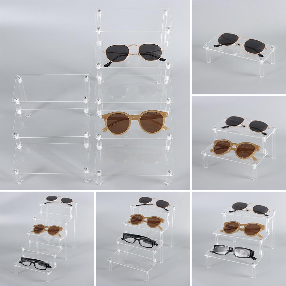 Acrylic Glasses Storage Rack Multi Layers Eyeglasses Stand New Collectibles Display Holder