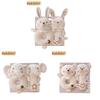 Baby Handheld Rattle Toy Set With Soft Cotton Material For Sensory Development
