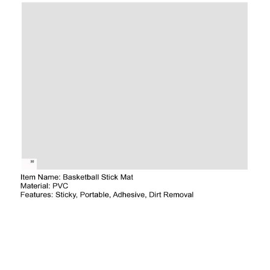 Basketball Sticky Mat Basketball Traction Board with Peel-Off Sheets for Dirt Removal Adhesive Basketball Shoe Grip Pad