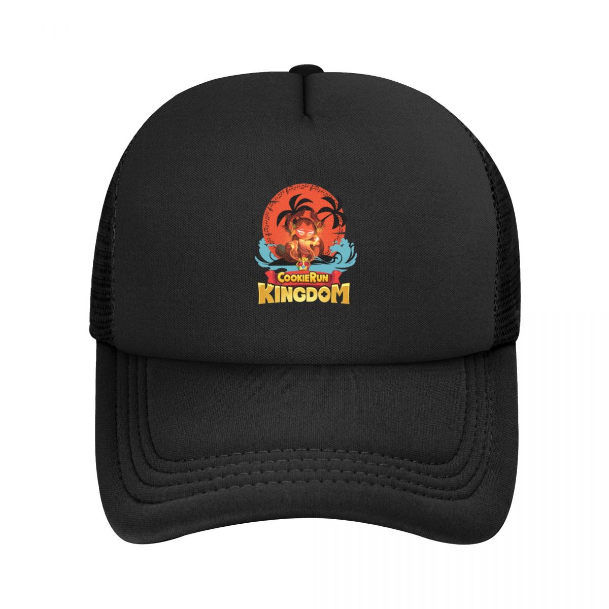 

Baseball Caps Cookie Run Kingdom Awesome Mesh Hats Outdoor Casquette Men Women Hats One Size