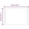Vidaxl Lustro Łazienkowe Z Led, 40X60 Cm