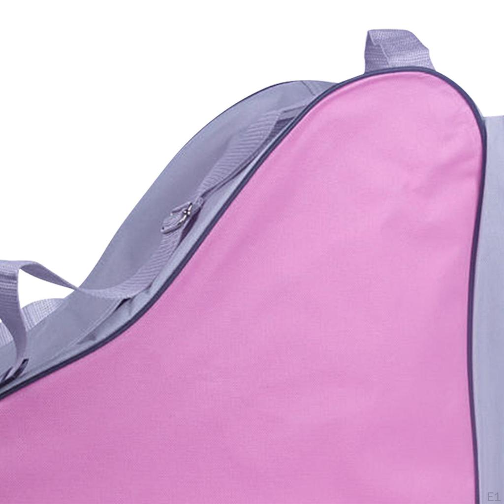 Boulder Bee Borsa Porta Pattini A Rotelle/ghiaccio, Grande Capacità, Tracolla Regolabile, Per Donna E Bambino – Giallo