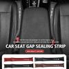 2026 Hot Sticker For Alfa Romeo 1/2PCS Leather Car Seat Gap Filler Seat Gap Leak Proof Strip Interior Accsesories Giulia 147 Mit