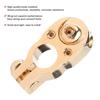 Battery Terminal Pure Brass 15.9-17.5 for Car Truck Bolt Positive and Negatice Pole Brass Battery Terminal Car
