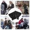 1 Pair Windproof Handrail Gloves Thickened Stroller Mitten Winter Stroller Gloves  Baby Stroller