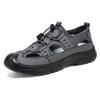 Jinshiyuanshu Shoes men's sandals processing custom one-pedal casual shoes hollow breathable hole shoes versatile men's shoes