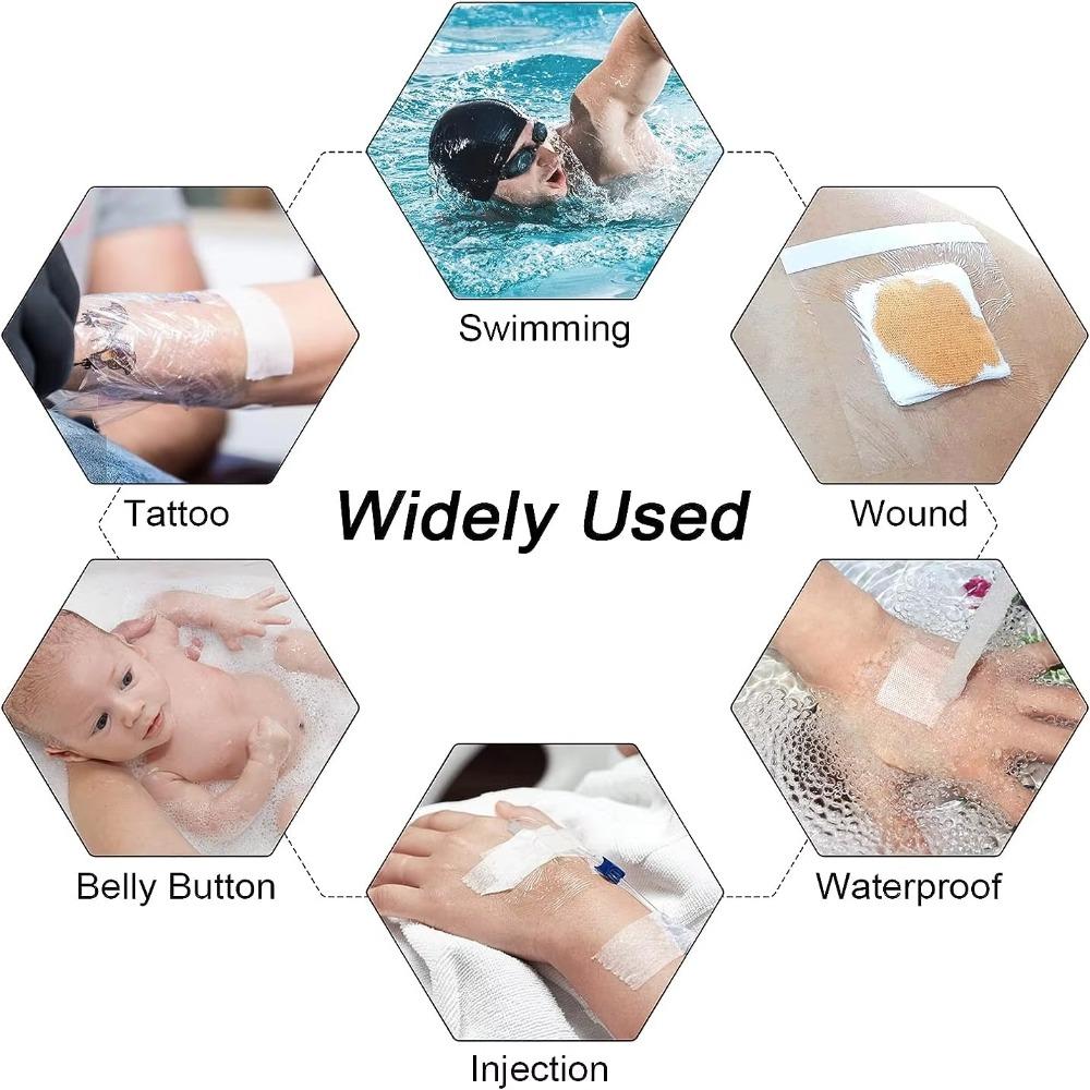 Multifunctional Collar Anti Foundation Sticker 5M Anti Dirt Film Sticker