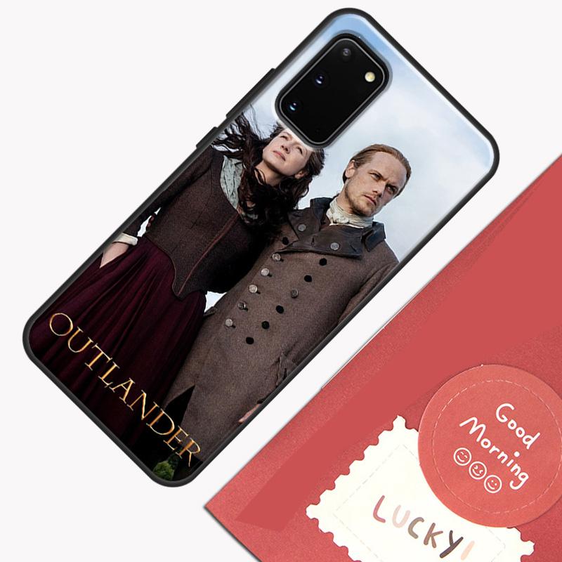 Outlander Jamie and Claire Phone Case For Samsung Galaxy S23 S26 Ultra S20 S21 S22 S24 S25 Plus S10 S25 FE Cover Shell