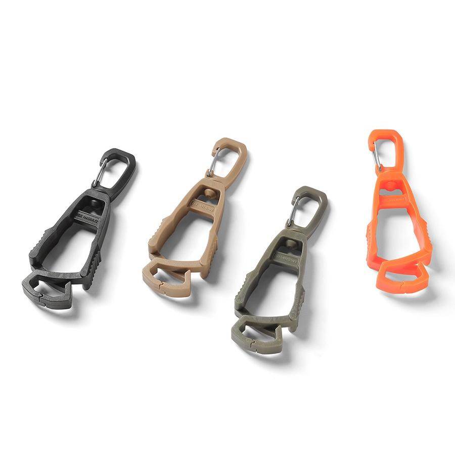 2Pcs Outdoor Glove Clip Multi-purpose Anti-drop Hook Plastic Clip Portable POM Protective Work Gloves Safety Clip