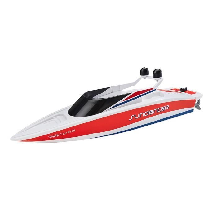 Revell control 24137 bateau radiocommandé sundancer, rouge, red - revell control 24137