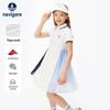 Girl's Summer Melody Short Sleeve T-Shirt Dress