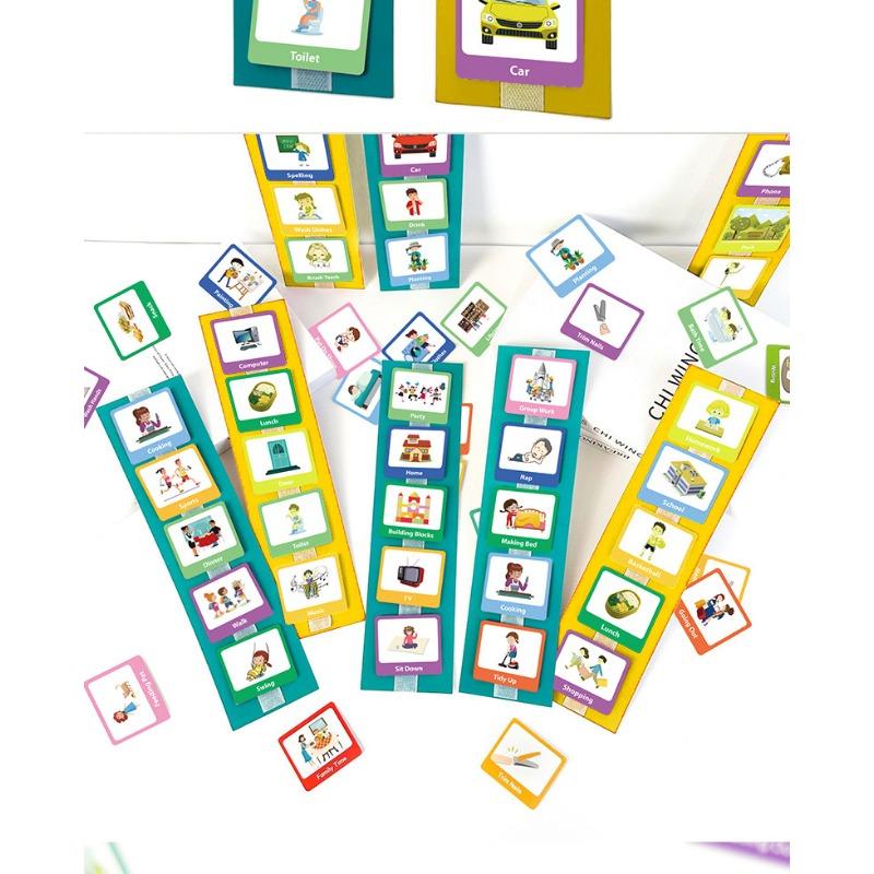Kids Early Education Visual Daily Schedule Planning Cards For Children Good Habit Cultivation