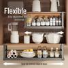Multifunctional Kitchen Storage Rack for Paper, Film, and Utensils