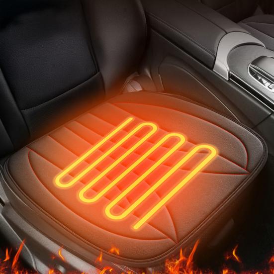 Car Seat Cushion Thick Memory Foam Comfort Pad Anti-Slip Bottom Cushion for Car Driver