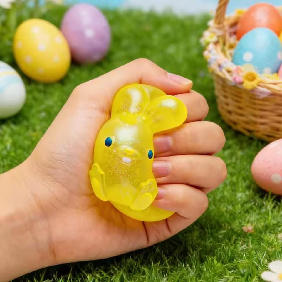 New Needoh Rabbit Decompression Ball Squeeze Toys Slow Rebound Stress Relief Office Rebound Relax Fidget Toys Kids Adult Gift