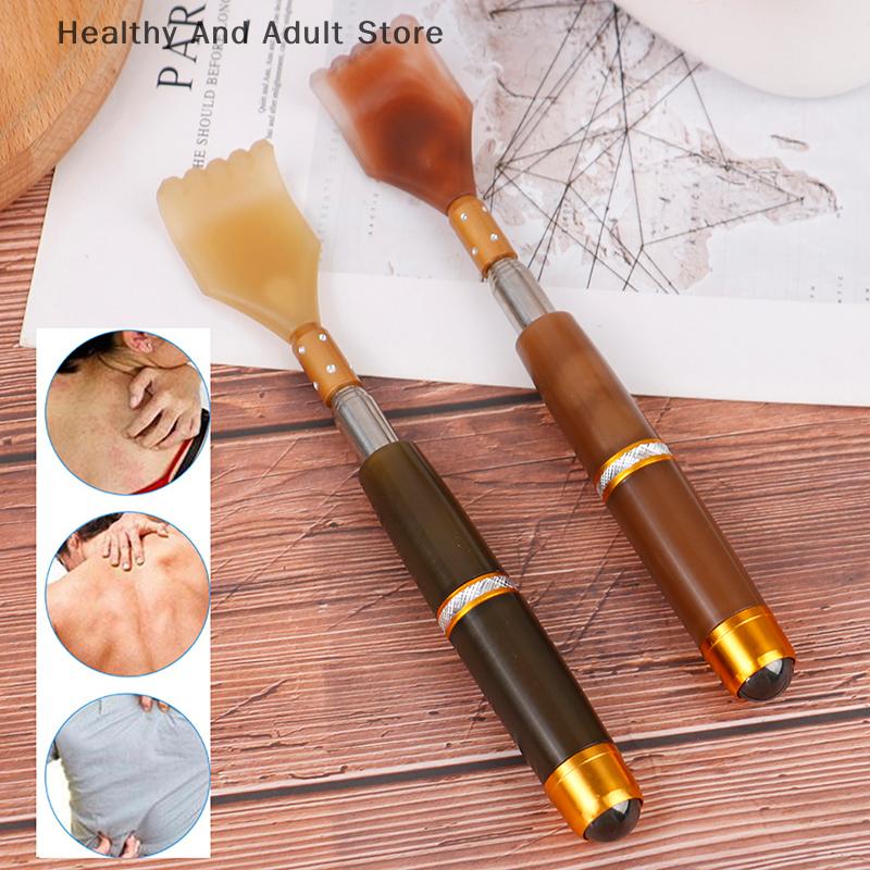 Portable Stainless Steel Telescopic Back Scratcher Extendable Scratcher Back Massager Tool For Blood Circulation Relax Health