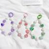 Color love beaded mobile phone chain personalized pendant bracelet bracelet anti-lost wrist strap pendant pendant advanced sense