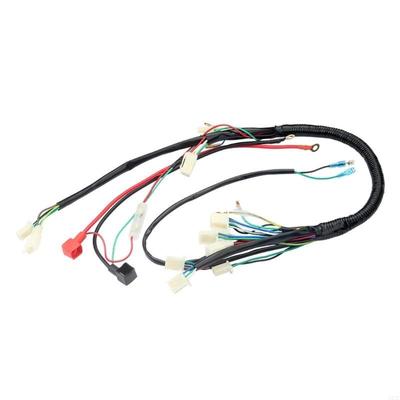 4X7F Vollständiger elektrischer Kabelbaum für 50cc 70cc 90cc 110cc 125cc Pit Dirt Bikes ATV