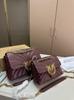 Limited Edition Swallow Sheepskin Shoulder Bag with Firework Lines for Women