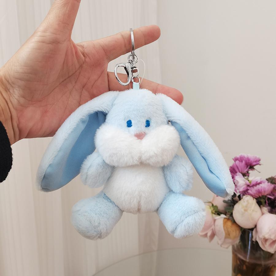 Big Fat Rabbit Bear Doll Pendant Accessories Doll Souvenir Gift Doll Ins Cute Ugly Cute Plush Pendant
