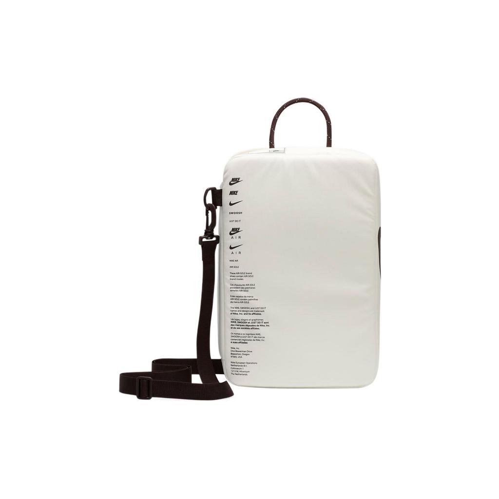 Nike Training Fitness Rope Handle Design Zipper Closure Fabric Shoe Box Bag Unisex Bags DA7337-133