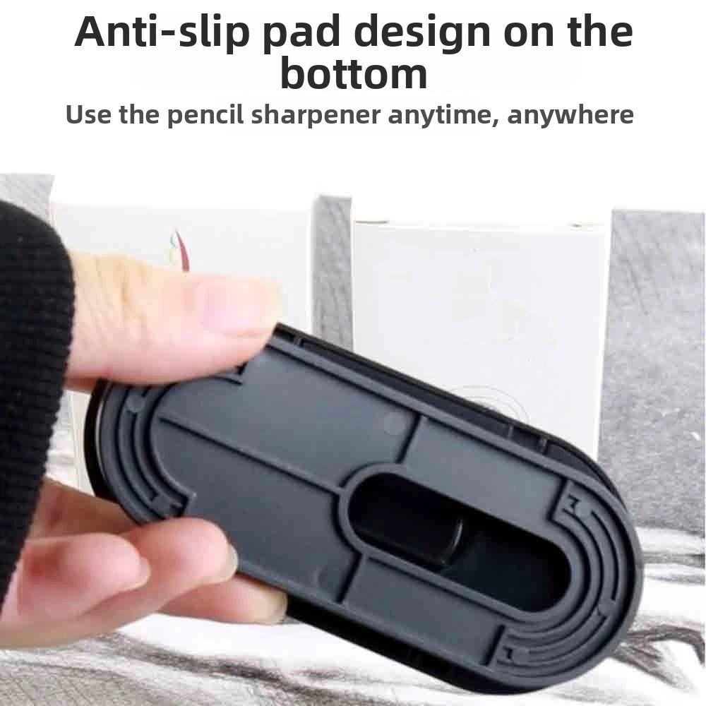 Adjustable Pencil Grinder Lead Shaper Odorless Sketch Pencil Sharpener Art Supplies