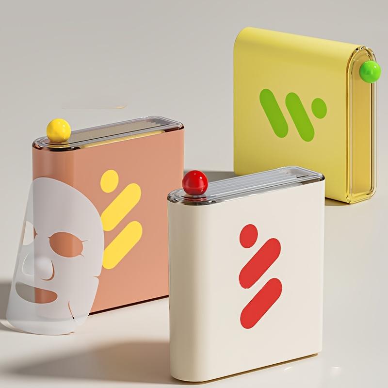 Home Sheet Mask Storage Box Refrigerator Facial Mask Fresh-keeping Box Dust Cosmetics Organizer Box Sealed Moisturizing Box