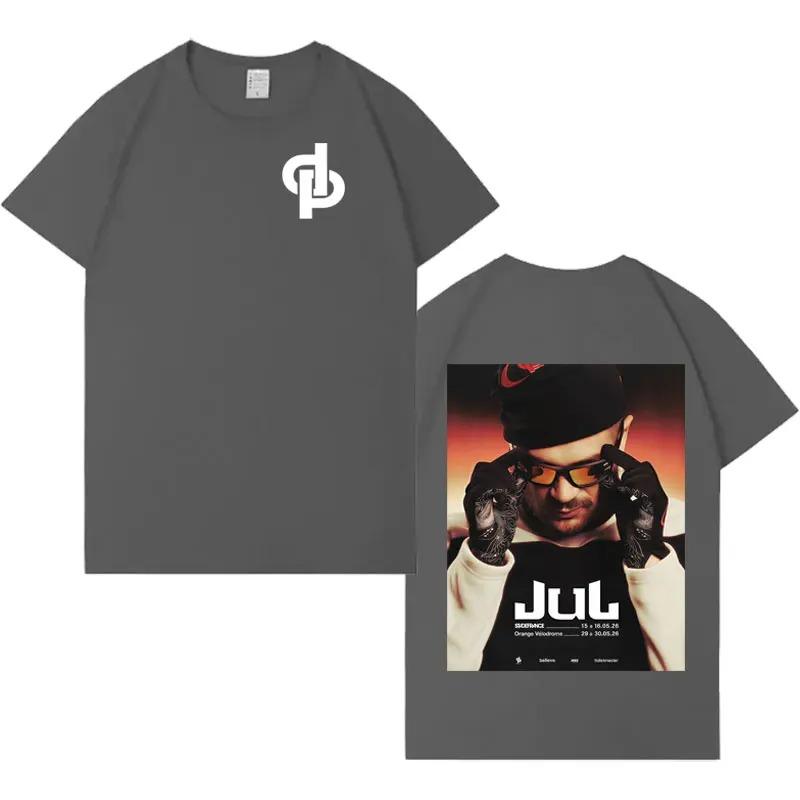 Rapper Jul Fashion TShirt Unisex HipHop Casual Short Sleeve Cotton Loose Comfortable TShirt Teen Unisex Women And Men Tshirt