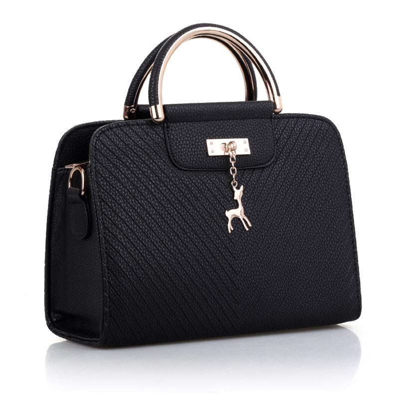 Women's bag, fashionable embossed handbag, simple deer bridal bag, single shoulder crossbody bag, hair replacement
