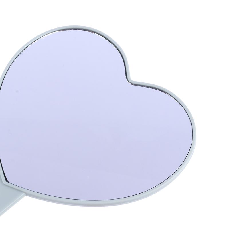 Ručné Zrkadlo na Make-up Tvar Srdca Zrkadlo na Make-up Toaletný Stolík Zrkadlá pre SPA Salón Kompaktné Zrkadlá Kozmetické Zrkadlo pre Ženy