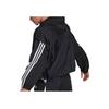 adidas Women's Future Icons 3-Stripes Woven Hooded Track Jacket Black HA0812