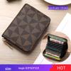Elegant Women's Card Holder: European-American Style, Multiple Slots, High-End ID Wallet, Large Capacity for Driver's License and Cards