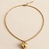 Elegant Heart Pendant Necklace: Simple, Versatile Japanese & Korean-Inspired Clavicle Chain for Women