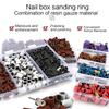 Professional Sanding Bands Nail Manicure 80/120/180/240 Grit File Sand Piece Set For Nail Drill Bits Manicure Tool