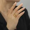 Wiccan Cross Celtics Knot Women Rings Witchcraft Good Luck Protection Amulet