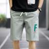 Sommer Neue Shorts männer brief Drucken Fünf Viertel Casual Hosen Lose Gerade Strand Hosen Streetwear