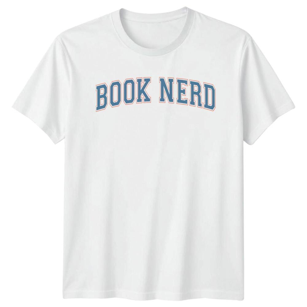 Book Nerd TShirt Reading Lover TShirt Hobbies Unisex TShirt S