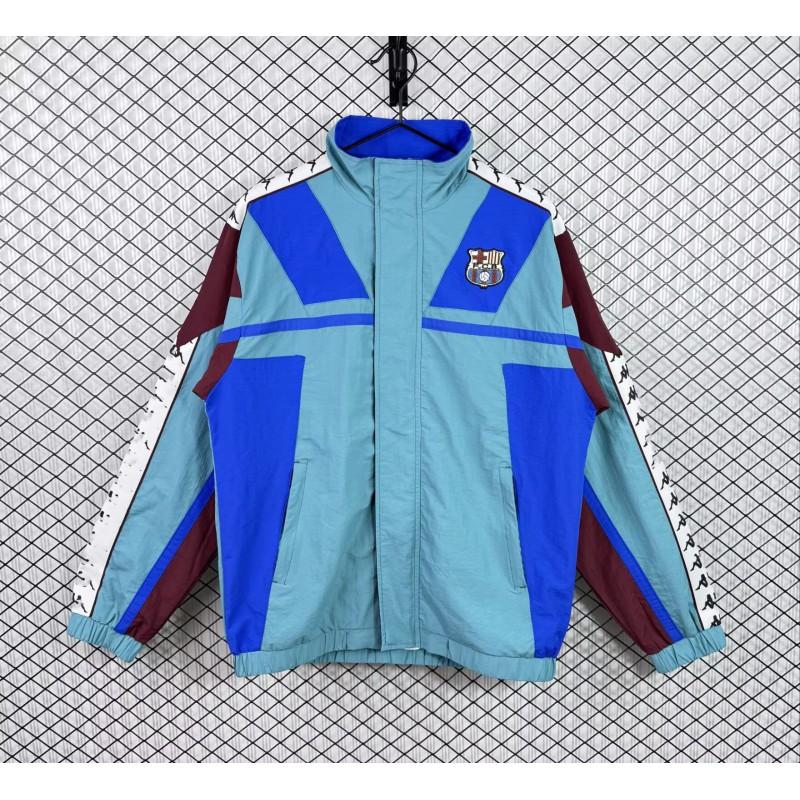 Maglia da Calcio Stile Vintage Giacca Sportiva Casual da Adulto Giacca a Vento Tutto