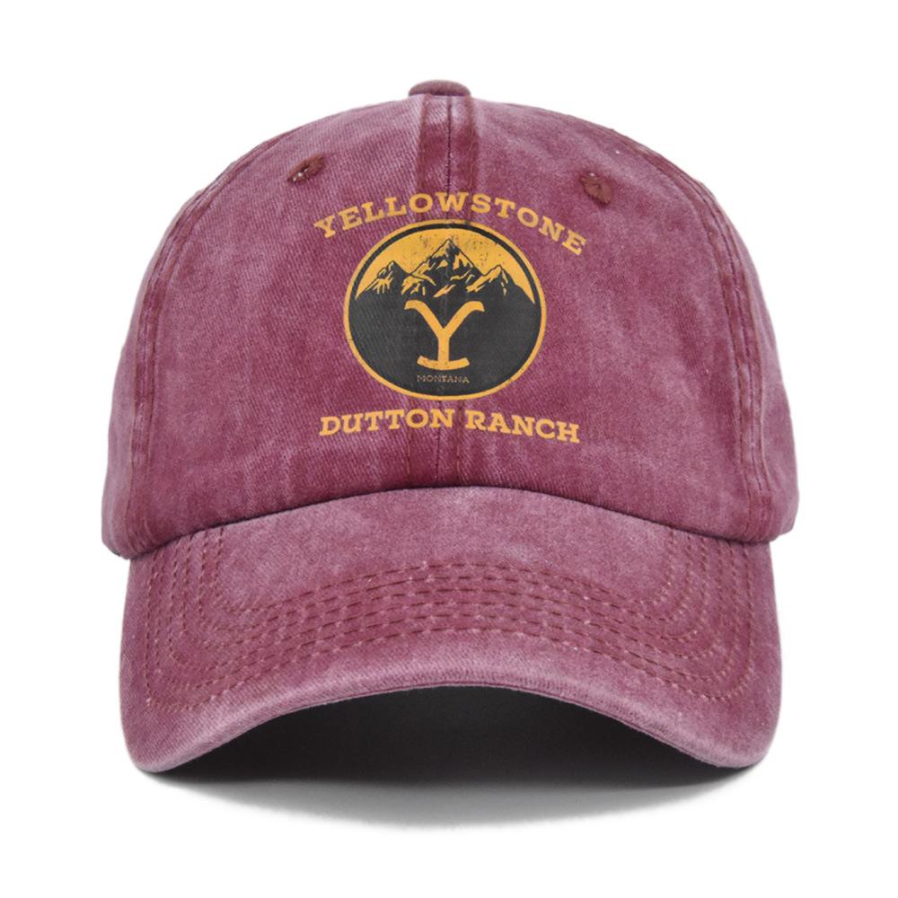 Baseball Cap YELLOWSTONE Snapback Hat Sun Hat Spring Autumn Baseball Cap Sport Cap Fitted Cap Hats For Men Women