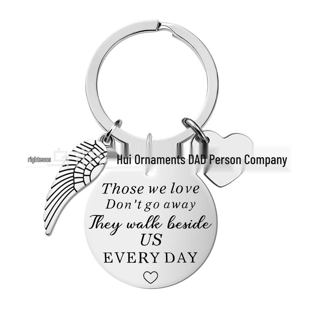 Stainless Steel Mother's Day Keychain Gift
