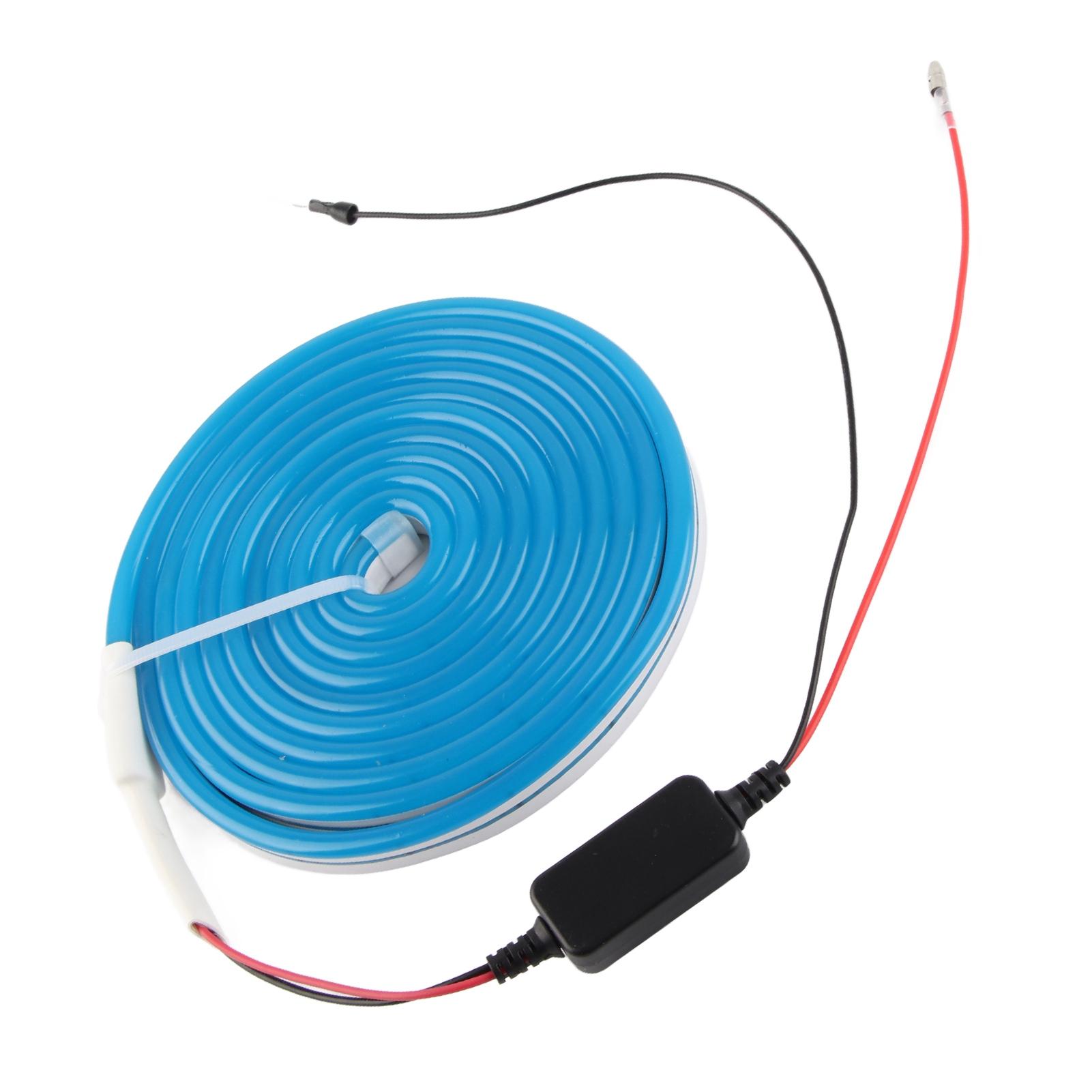 

Front Trunk Frunk LED Surround Lighting Strip Kits Replacement for Tesla Model 3 Y 2021 and Later Blue синій