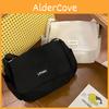 Stylish Messenger Bag For Students Retro Design Multifunctional Soft And Comfortable Characters)