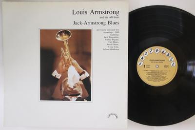 LP Record LOUIS ARMSTRONG - Jack-armstrong Blues JJ601 JAZZ & JAZZ 1984 Italy Jazz Used
