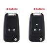 2 / 3 Buttons Car Key Fob Case Shell Fit For Opel / Zafira / Vauxhall Astra Insignia Vectra Corsa
