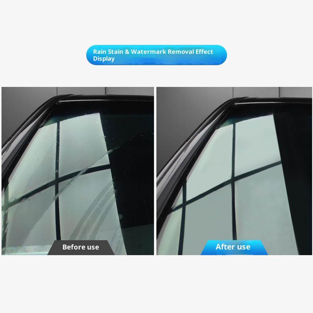 Lass Cleaner For Cars 120g Oil Film Detailing Cleaner Stain Removal Cream With Towel Sponge For Automotive Car Interior