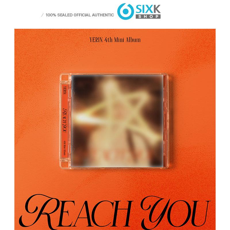 [Предзаказ] YERIN 4-й мини-альбом [REACH YOU] Jewel Case версия [NO POB]