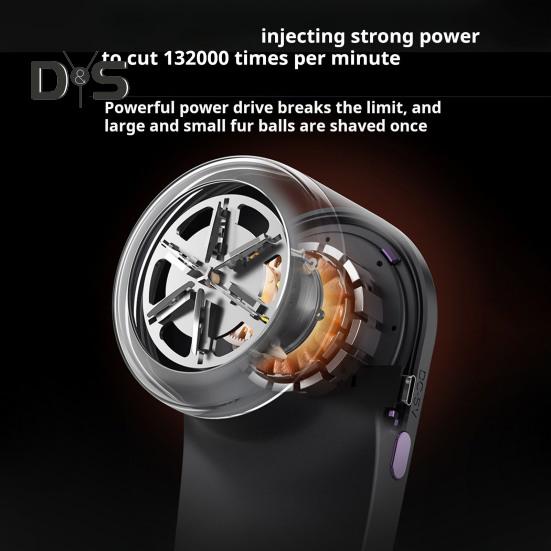 Electric Hair Ball Trimmer Lint Remover Fabric Shaver for Clothes Rechargeable Deep Cleansing Safe Distance Blade Net Fuzz Removing Machine